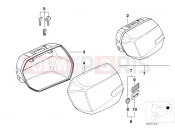 BMW Motorrad BMW 1994 R-Models 4V R 850 R 94 (0401,0406) System case