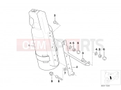 BMW Motorrad BMW 1994 R-Models 4V R 850 R 94 (0401,0406) Fire extinguisher / Holder