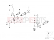 BMW Motorrad BMW 1994 R-Models 4V R 850 R 94 (0401,0406) Button for microphone/2-way radio