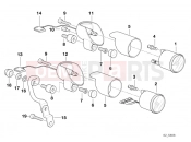 BMW Motorrad BMW 1994 R-Models 4V R 850 R 94 (0401,0406) Additional instruments, authorities