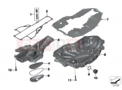BMW Motorrad BMW 2017 F-Models K7x F 800 GS 17 (0B07, 0B17) Oil Pan