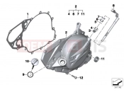 BMW Motorrad BMW 2017 F-Models K7x F 800 GS 17 (0B07, 0B17) Engine housing cover, left