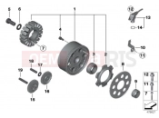 BMW Motorrad BMW 2017 F-Models K7x F 800 GS 17 (0B07, 0B17) Alternator