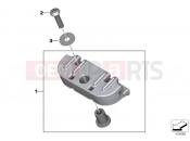 BMW Motorrad BMW 2017 F-Models K7x F 800 GS 17 (0B07, 0B17) Bracket, control unit