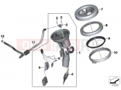BMW Motorrad BMW 2017 F-Models K7x F 800 GS 17 (0B07, 0B17) Fuel pump