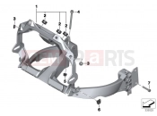 BMW Motorrad BMW 2017 F-Models K7x F 800 GS 17 (0B07, 0B17) Front panel carrier
