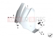 BMW Motorrad BMW 2017 F-Models K7x F 800 GS 17 (0B07, 0B17) Windshield / mount