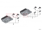 BMW Motorrad BMW 2017 F-Models K7x F 800 GS 17 (0B07, 0B17) Single key locking system EWS 3