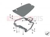 BMW Motorrad BMW 2017 F-Models K7x F 800 GS 17 (0B07, 0B17) Bracket for radio communications module