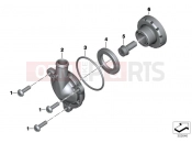 Engine ventilation - BMW Motorrad R 1200 RS (0A05, 0A15) 2017