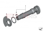 Compensating shaft - BMW Motorrad R 1200 RS (0A05, 0A15) 2017