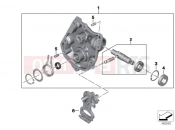 Shift control housing cover - BMW Motorrad R 1200 RS (0A05, 0A15) 2017