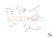 BMW Motorrad BMW 1996 R-Models 4V R 850 R 94 (0401,0406) Theft alarm, basic unit