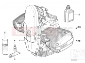BMW Motorrad BMW 2007 R-Models 4V R 850 R 02 (0428) Engine