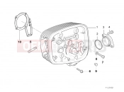 BMW Motorrad BMW 2007 R-Models 4V R 850 R 02 (0428) Cylinder Head