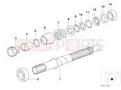 BMW Motorrad BMW 2007 R-Models 4V R 850 R 02 (0428) Drive Shaft