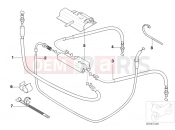 BMW Motorrad BMW 2007 R-Models 4V R 850 R 02 (0428) Bowden cable/cable distributor