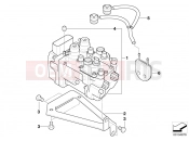 BMW Motorrad BMW 2007 R-Models 4V R 850 R 02 (0428) Pressure modulator Integral ABS