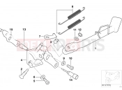 BMW Motorrad BMW 2007 R-Models 4V R 850 R 02 (0428) Side stand