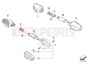 BMW Motorrad BMW 2007 R-Models 4V R 850 R 02 (0428) Turn signal lights
