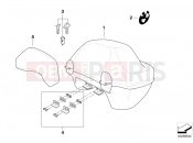 BMW Motorrad BMW 1997 R-Models 4V R 850 RT 96 (0412) Top case 33l
