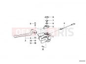 BMW Motorrad BMW 1998 R-Models 4V R 850 R 94 (0401,0406) Handle unit left/single parts