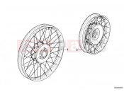 BMW Motorrad BMW 1998 R-Models 4V R 850 R 94 (0401,0406) Spoke wheel
