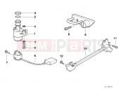 BMW Motorrad BMW 1998 R-Models 4V R 850 R 94 (0401,0406) Ignition light switch/locking mechanism