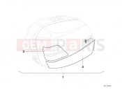 BMW Motorrad BMW 1998 R-Models 4V R 850 RT 96 (0412) Installing set moulding rocker panel