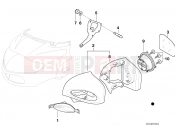BMW Motorrad BMW 1998 R-Models 4V R 850 RT 96 (0412) Mirror