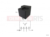 BMW Motorrad BMW 1998 R-Models 4V R 850 RT 96 (0412) Fuel level indicator relay