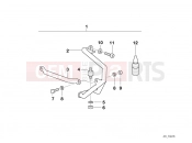 BMW Motorrad BMW 1999 R-Models 4V R 850 GS 95 (0403) Engine protection bar set