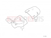 BMW Motorrad BMW 1999 R-Models 4V R 850 GS 95 (0403) Adjustable bench seat