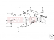 BMW Motorrad BMW 1999 R-Models 4V R 850 R 02 (0428) Starter cover/mount