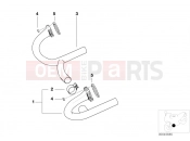 BMW Motorrad BMW 1999 R-Models 4V R 850 R 02 (0428) Exhaust manifold