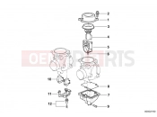 BMW Motorrad BMW 2000 F-Models F 650 97 (0162) Carburetor cap/piston/float