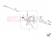 BMW Motorrad BMW 2000 F-Models F 650 97 (0162) Handle unit left