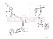 BMW Motorrad BMW 2000 F-Models F 650 97 (0162) Brake pipe