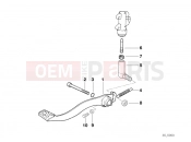 BMW Motorrad BMW 2000 F-Models F 650 97 (0162) Brake pedal