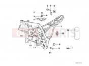 BMW Motorrad BMW 2000 F-Models F 650 97 (0162) Frame