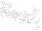 BMW Motorrad BMW 2000 F-Models F 650 97 (0162) Frame lower part