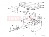 BMW Motorrad BMW 2000 F-Models F 650 97 (0162) Top Case 22l