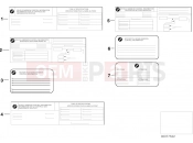 BMW Motorrad BMW 2000 F-Models F 650 97 (0162) Labels