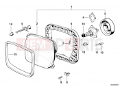 BMW Motorrad BMW 2000 F-Models F 650 97 (0162) Headlight