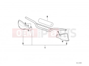 BMW Motorrad BMW 2000 F-Models F 650 97 (0162) Hand protector