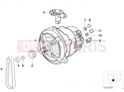 Alternator - BMW Motorrad A61 (9251) 2000
