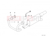Exhaust system - BMW Motorrad A61 (9251) 2000