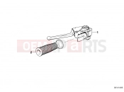 BMW Motorrad BMW 2000 R-Models 4V R 850 GS 95 (0403) Complete left handle unit