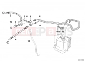 BMW Motorrad BMW 2000 R-Models 4V R 850 GS 95 (0403) Brake pipe front ABS