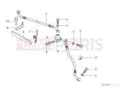 BMW Motorrad BMW 2000 R-Models 4V R 850 GS 95 (0403) Brake pipe, front